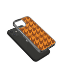 DailyObjects Brown Houndstooth Stride 2.0 Case Cover For iPhone 12