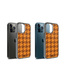 DailyObjects Brown Houndstooth Stride 2.0 Case Cover For iPhone 12 Pro Max