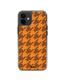 DailyObjects Brown Houndstooth Stride 2.0 Case Cover For iPhone 12