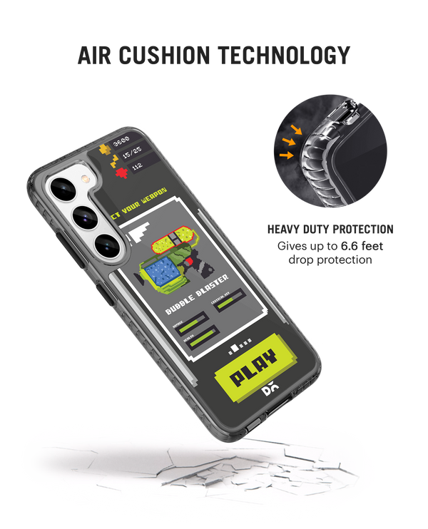 DailyObjects Bubble Blaster Stride 2.0 Case Cover For Samsung Galaxy S23