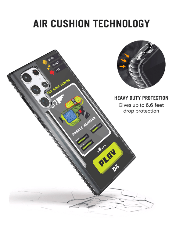 DailyObjects Bubble Blaster Stride 2.0 Case Cover For Samsung Galaxy S23 Ultra