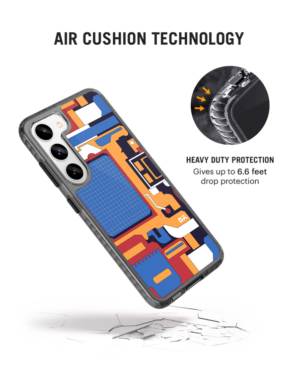 DailyObjects Cam-Era Stride 2.0 Case Cover For Samsung Galaxy S23 Plus