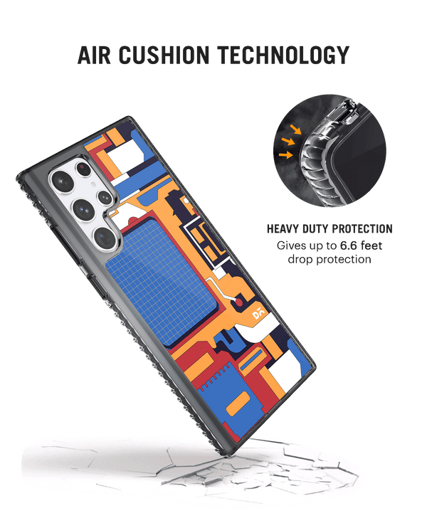 DailyObjects Cam-Era Stride 2.0 Case Cover For Samsung Galaxy S23 Ultra