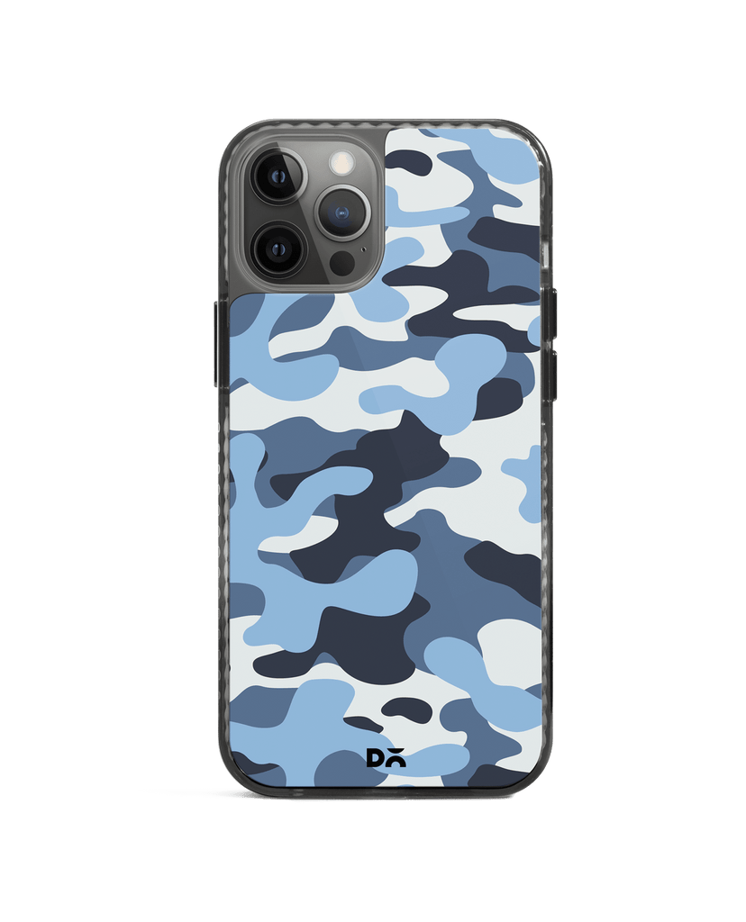 DailyObjects Camouflage Aquatic Stride 2.0 Case Cover For iPhone 12 Pro