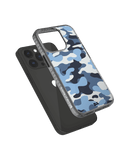 DailyObjects Camouflage Aquatic Stride 2.0 Case Cover For iPhone 13 Pro Max