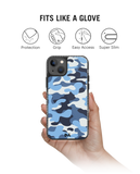 DailyObjects Camouflage Aquatic Stride 2.0 Phone Case Cover For iPhone 15 Plus