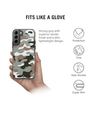 DailyObjects Camouflage Army Stride 2.0 Case Cover For Samsung Galaxy S21