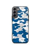 DailyObjects Camouflage Blue Stride 2.0 Case Cover For Samsung Galaxy S21