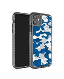 DailyObjects Camouflage Blue Stride 2.0 Case Cover For iPhone 11