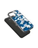 DailyObjects Camouflage Blue Stride 2.0 Case Cover For iPhone 12