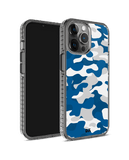 DailyObjects Camouflage Blue Stride 2.0 Case Cover For iPhone 12 Pro