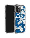 DailyObjects Camouflage Blue Stride 2.0 Case Cover For iPhone 12 Pro Max