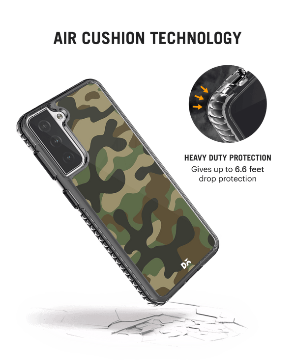 DailyObjects Camouflage Stride 2.0 Case Cover For Samsung Galaxy S21