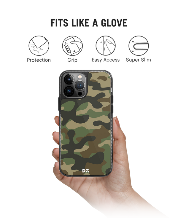 DailyObjects Camouflage Stride 2.0 Phone Case Cover For iPhone 15 Pro
