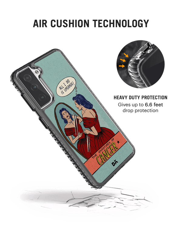 DailyObjects Cancer Stride 2.0 Case Cover For Samsung Galaxy S21