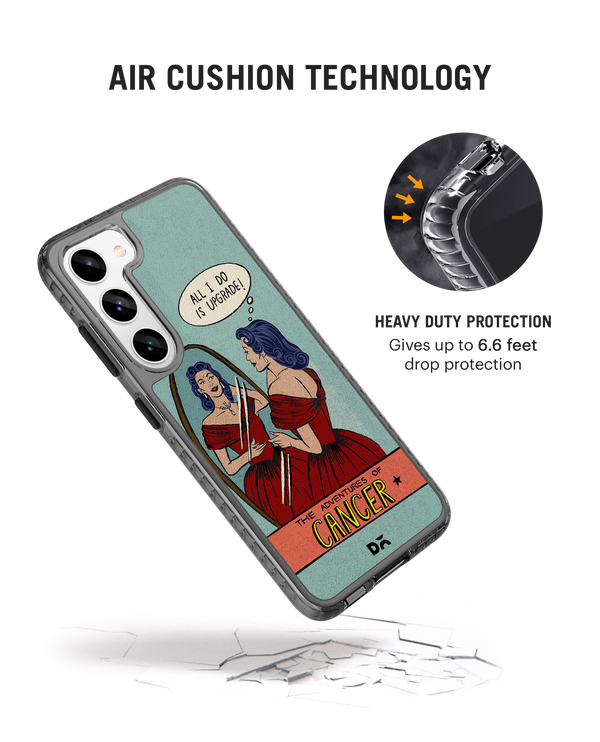 DailyObjects Cancer Stride 2.0 Case Cover For Samsung Galaxy S23 Plus