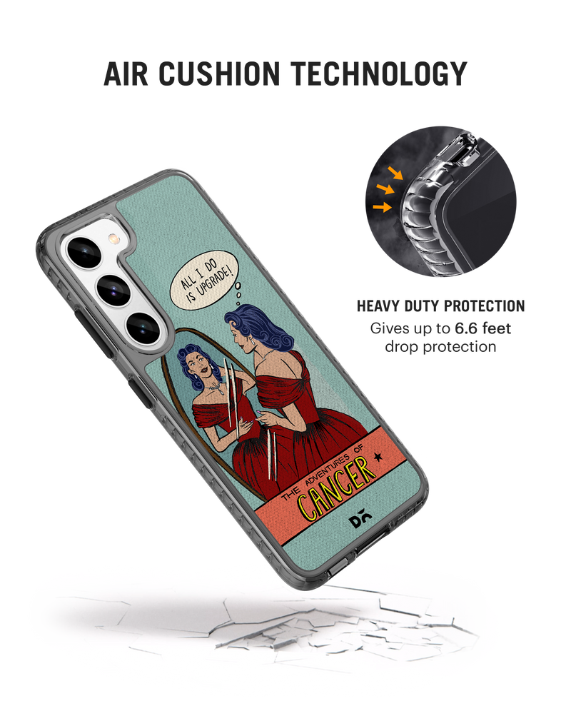 DailyObjects Cancer Stride 2.0 Case Cover For Samsung Galaxy S23 Plus