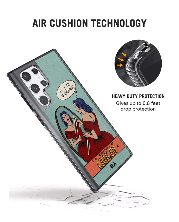 DailyObjects Cancer Stride 2.0 Case Cover For Samsung Galaxy S23 Ultra