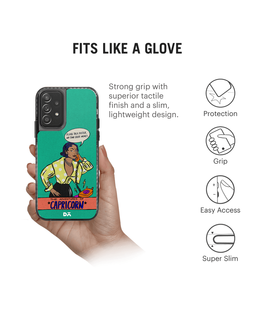 DailyObjects Capricorn Stride 2.0 Case Cover For Samsung Galaxy A52