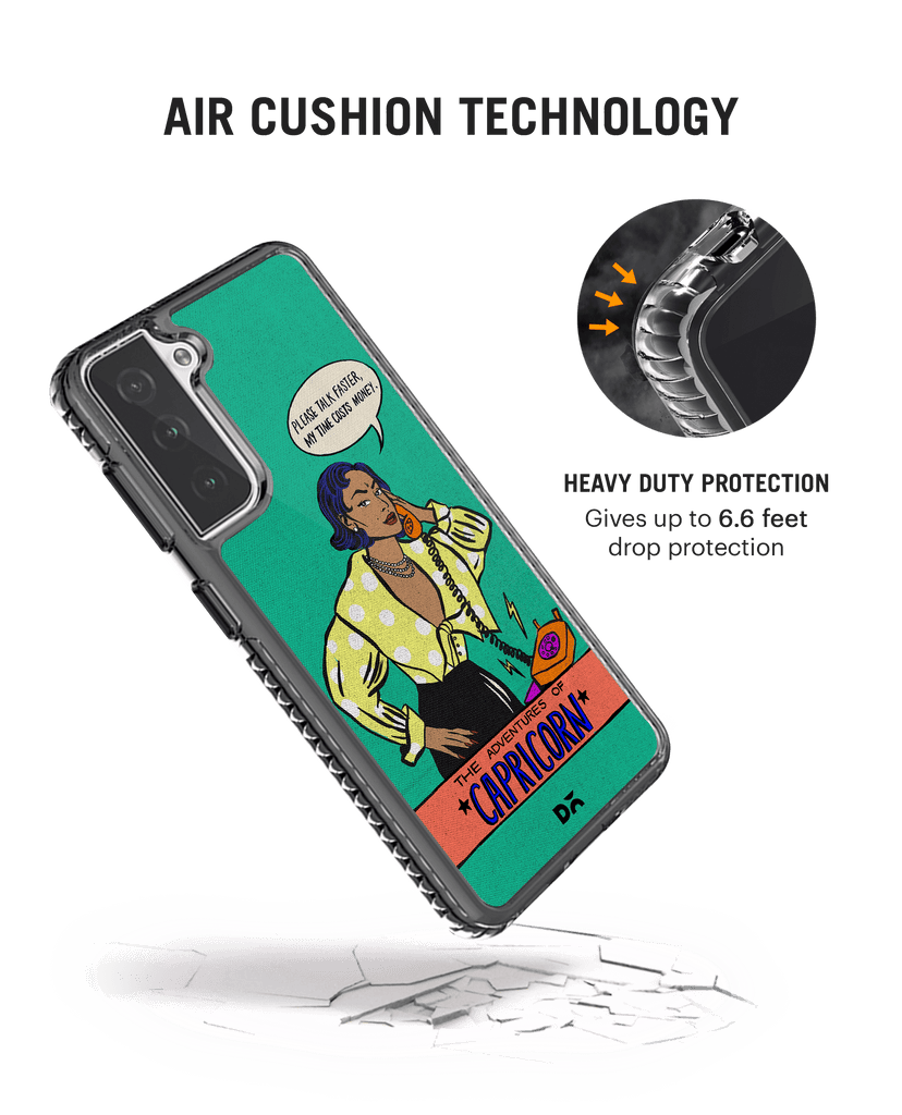DailyObjects Capricorn Stride 2.0 Case Cover For Samsung Galaxy S21