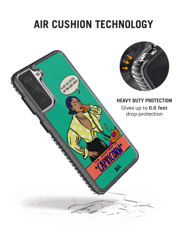 DailyObjects Capricorn Stride 2.0 Case Cover For Samsung Galaxy S21