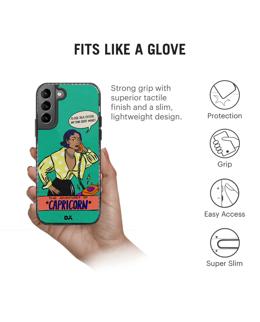 DailyObjects Capricorn Stride 2.0 Case Cover For Samsung Galaxy S21