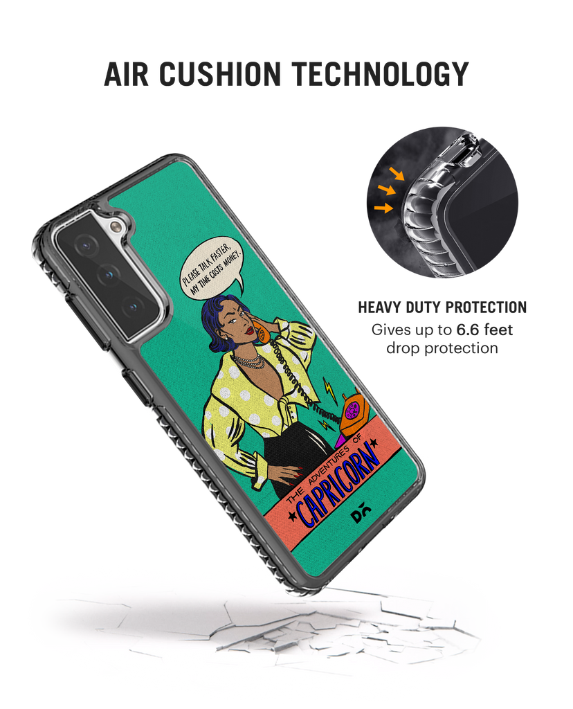 DailyObjects Capricorn Stride 2.0 Case Cover For Samsung Galaxy S21 Plus