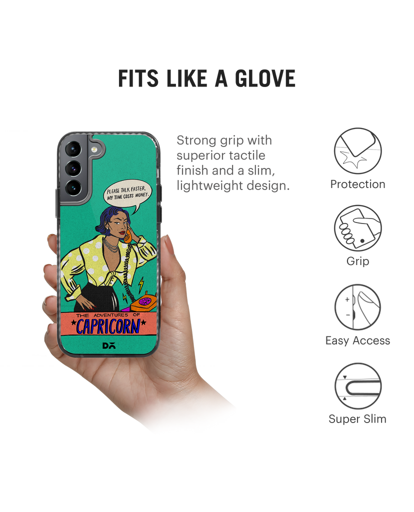 DailyObjects Capricorn Stride 2.0 Case Cover For Samsung Galaxy S21 Plus