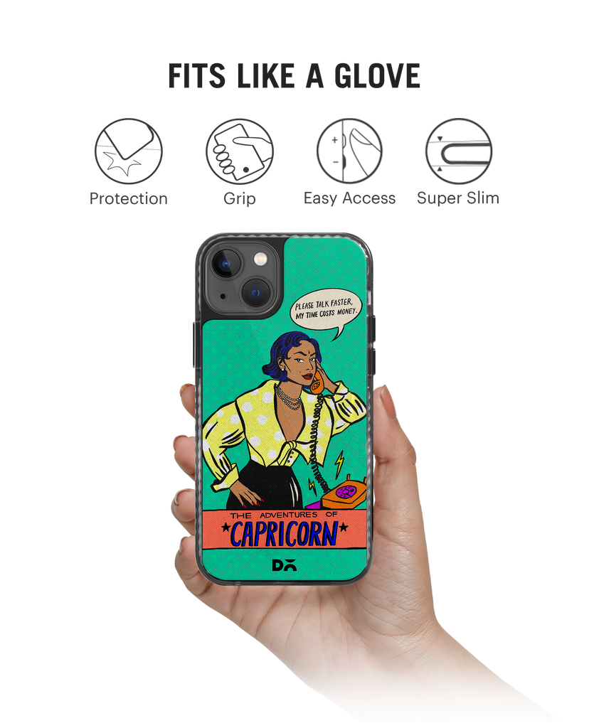 DailyObjects Capricorn Stride 2.0 Phone Case Cover For iPhone 15 Plus