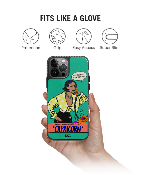 DailyObjects Capricorn Stride 2.0 Phone Case Cover For iPhone 15 Pro Max