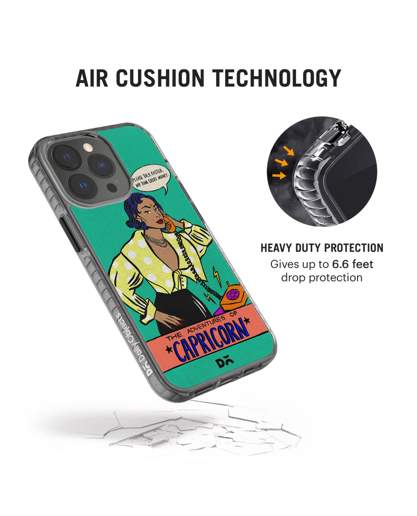 DailyObjects Capricorn Stride 2.0 Phone Case Cover For iPhone 15 Pro Max