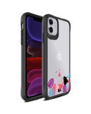 DailyObjects Chasing Dreams Black Hybrid Clear Case Cover For iPhone 11