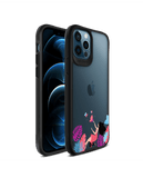 DailyObjects Chasing Dreams Black Hybrid Clear Case Cover For iPhone 12 Pro Max