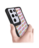 DailyObjects Chill Icon Black Hybrid Clear Case Cover For Samsung Galaxy S21 Ultra