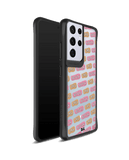 DailyObjects Chill Icon Black Hybrid Clear Case Cover For Samsung Galaxy S21 Ultra