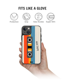 DailyObjects Chrome Mix Tape Stride 2.0 Phone Case Cover For iPhone 15 Plus