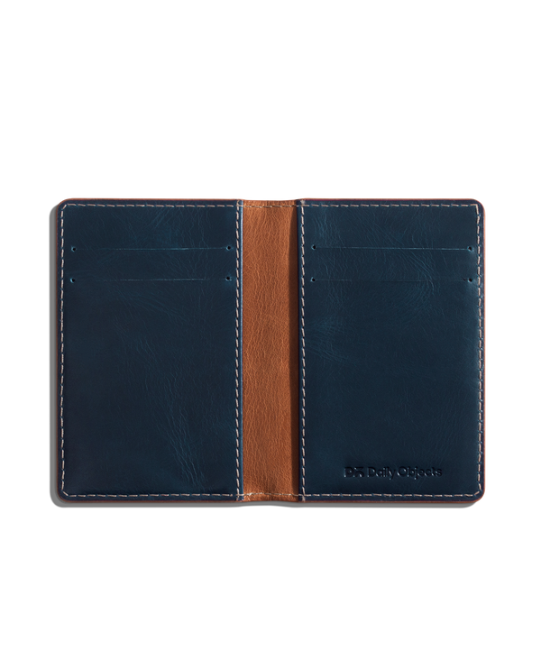 Log Bi-Fold Leather Wallet