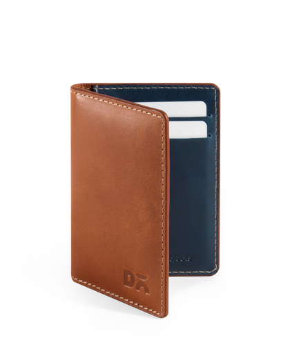 Log Bi-Fold Leather Wallet
