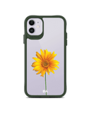 DailyObjects Clear Sunflower Green Hybrid Clear Case Cover For iPhone 11