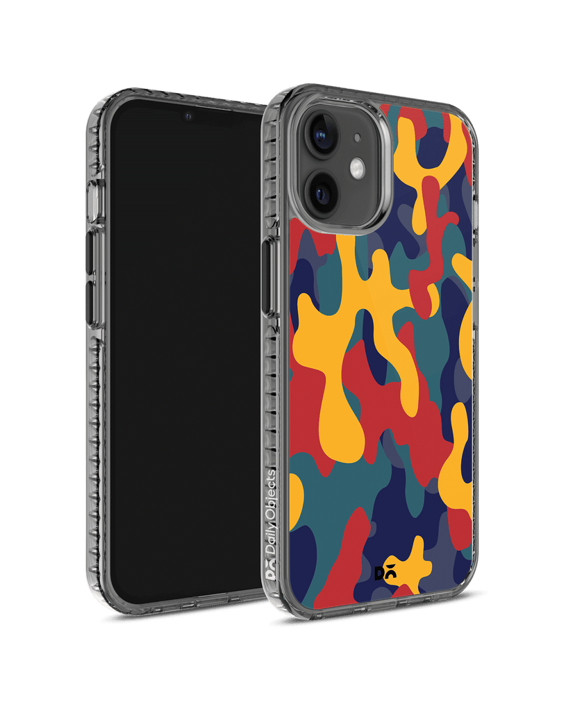 DailyObjects Color Block Camo Stride 2.0 Case Cover For iPhone 12