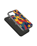 DailyObjects Color Block Camo Stride 2.0 Case Cover For iPhone 12