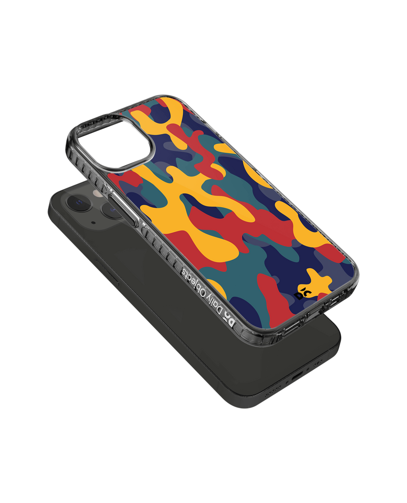 DailyObjects Color Block Camo Stride 2.0 Case Cover For iPhone 13 Mini