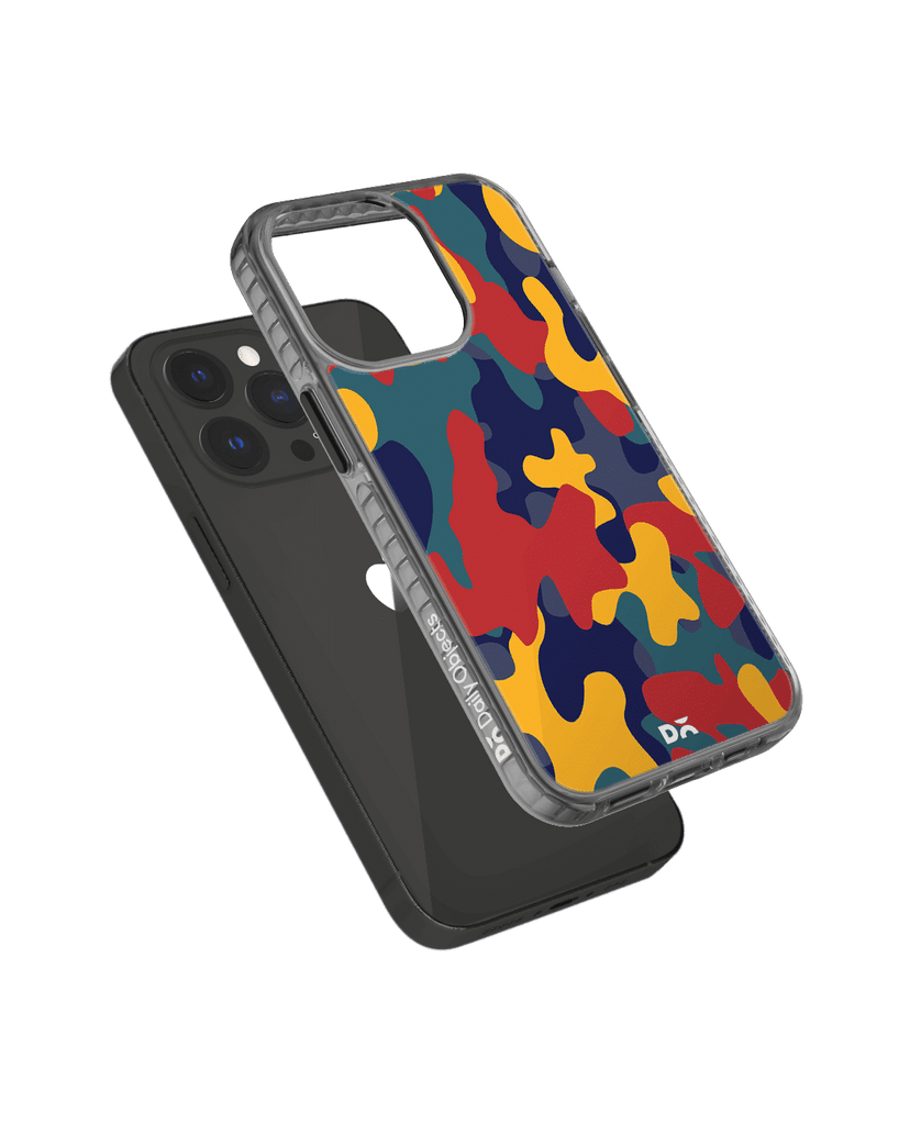 DailyObjects Color Block Camo Stride 2.0 Phone Case Cover For iPhone 14 Pro Max