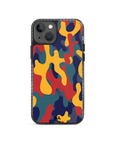 DailyObjects Color Block Camo Stride 2.0 Phone Case Cover For iPhone 14