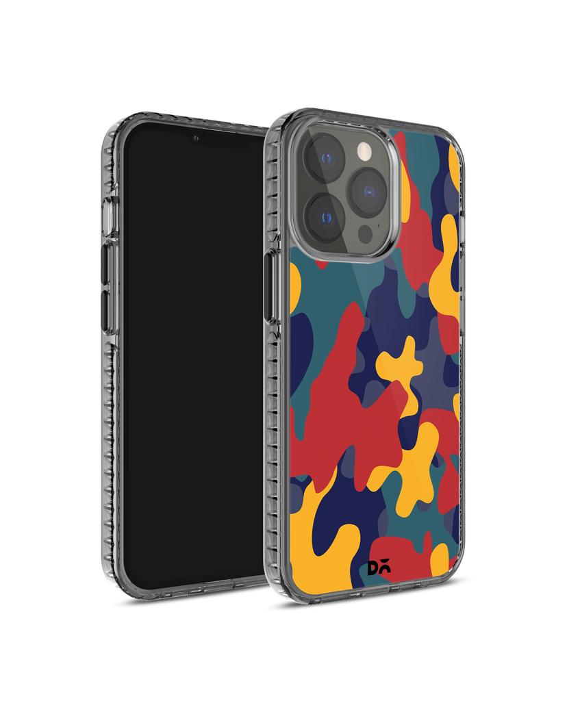 DailyObjects Color Block Camo Stride 2.0 Phone Case Cover For iPhone 15 Pro Max