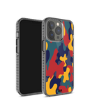 DailyObjects Color Block Camo Stride 2.0 Phone Case Cover For iPhone 15 Pro Max