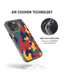 DailyObjects Color Block Camo Stride 2.0 Phone Case Cover For iPhone 15 Pro Max