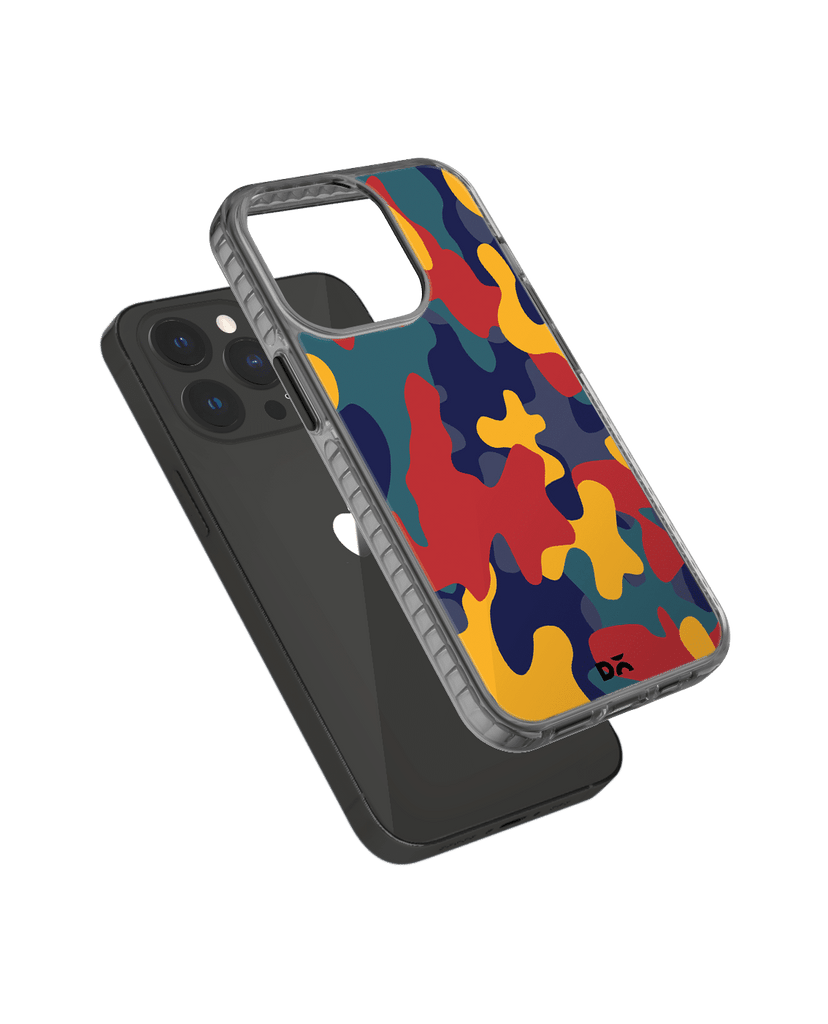 DailyObjects Color Block Camo Stride 2.0 Phone Case Cover For iPhone 15 Pro Max