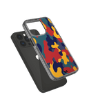 DailyObjects Color Block Camo Stride 2.0 Phone Case Cover For iPhone 15 Pro Max