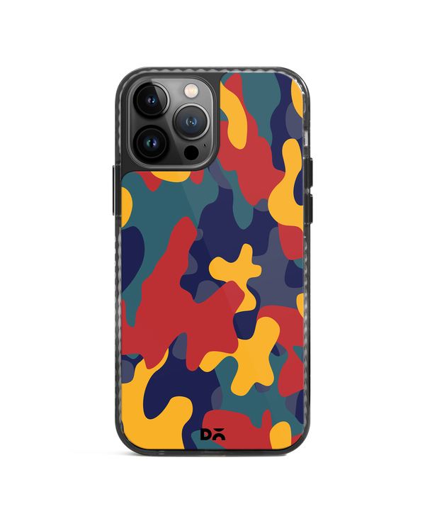 DailyObjects Color Block Camo Stride 2.0 Phone Case Cover For iPhone 15 Pro Max